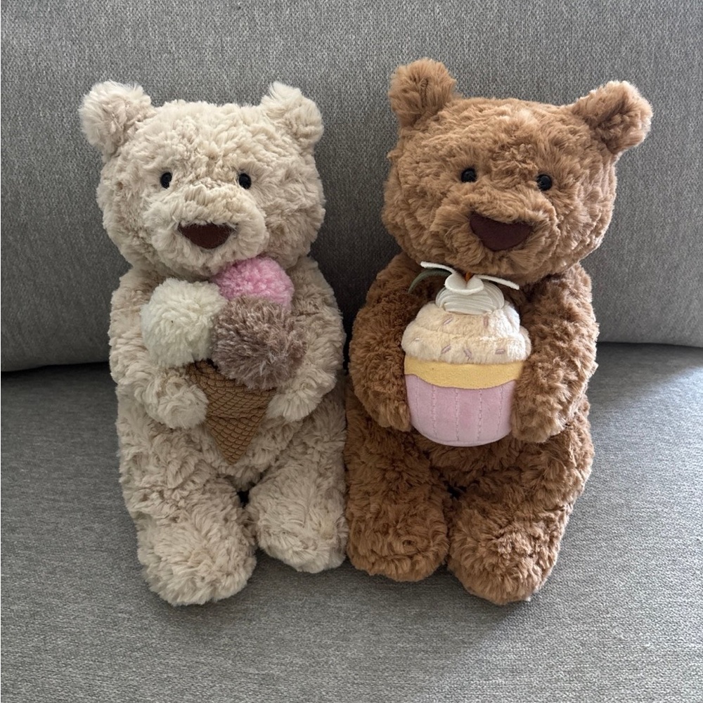 Jellycat bartholomew special edition bears bundle